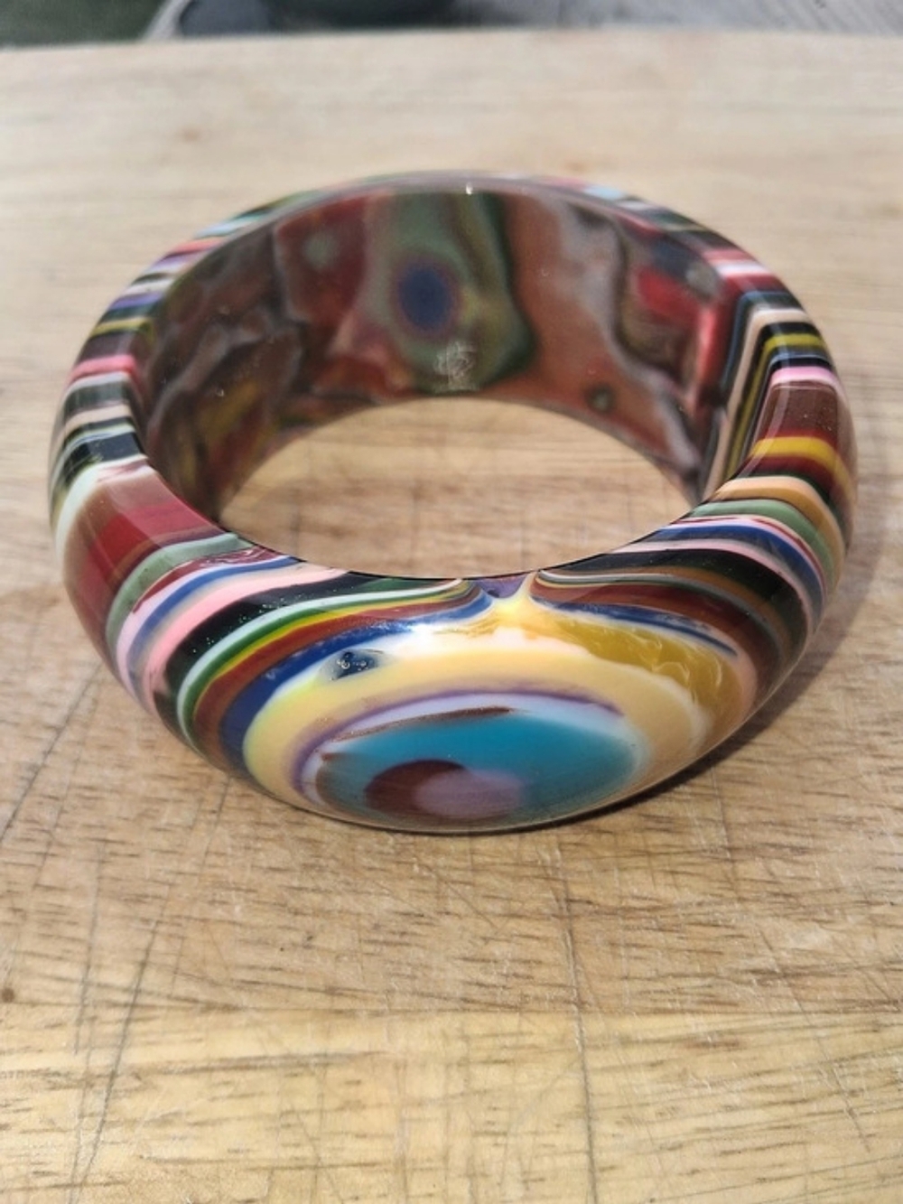 SOBRAL Multicolor Striped Bracelet Like New